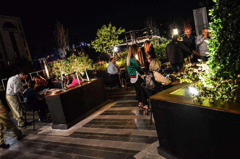 Kitchen Yard on Saturday Night